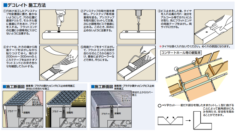 AS-No.15-DCA140B-O2 ﾃﾞｺﾚｲﾄ・ｱｼｽﾃｯﾌﾟ 【ｱﾙﾐ】(O)丸型ﾀｲﾔのみ - 商品